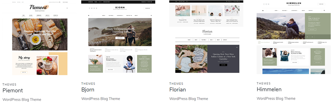 Pipdig alternatives - wordpress blog themes - magnium themes