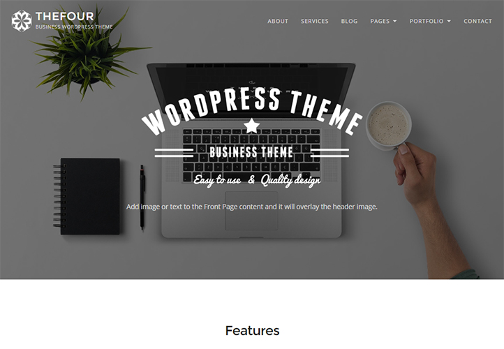 TheFour Business WordPress Theme